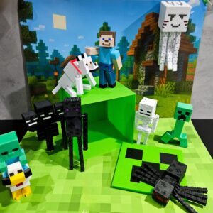 Minecraft brinquedos articulados